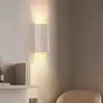 Three-dimensional Natural Stone Wall Lamp For Parlor Bedroom Stairs Corridor Indoor Art Deco Sconce 3000K – styled in a