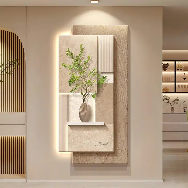 Luxury-Style 2025 New Model Entrance Hall Sensor-Light LED Wall Lamp, Entrance Corridor Passage Luxury-Style 2025 New Model Entrance Hall Sensor-Light LED Wall Lamp, Entrance Corridor Passage Green Plant Wall Lamp,