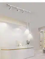Kitchen Led Pendant Dining Room Chandeliers Lights Hallway Linear Magnetic Track Light DIY Dining Table Bar Table Lamp – in
