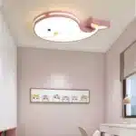 Modern Led Ceiling Lamp Creative Lighting for Family Theme Hotel Children Kids Bedroom Study Hallway Led Whale Ceiling Light