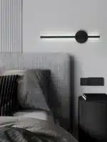 Magnetic Rechargeable 50 Wall Lamp Black Gold For Living Room Bedroom Hallway Study Stairwell Cloakroom LED Lighting Wiring