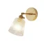 Modern Glass Wall Lamp Nordic Copper Transparent Lampshade Retro Bedroom Living Room Study wall decor