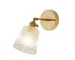 Modern Glass Wall Lamp Nordic Copper Transparent Lampshade Retro Bedroom Living Room Study wall decor