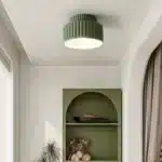 Nordic Surface Mounting Ceiling Light Resin Lamp For Bedroom Hallway Living Room – styled in a modern Living setting