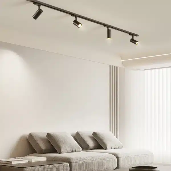 Kitchen Led Pendant Dining Room Chandeliers Lights Hallway Linear Magnetic Track Light DIY Dining Table Bar Table Lamp