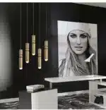 Nordic Led Chandelier Spotlight Pendant Lights Bedside Bedroom Reading Light Home Decor Pendant Lamp For Dining Room Kitchen