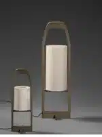 Design sense Japanese floor lamp retro homestay living room tea room hotel art wabi sabi style wooden art vertical lighting