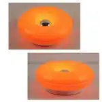 Tricolor Lighting Plastic Donut Wall Lamp Modern Energy Saving Touch Switch Lamp Dimmable USB Plug Desk Lamp Bedroom