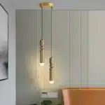 Nordic Led Chandelier Spotlight Pendant Lights Bedside Bedroom Reading Light Home Decor Pendant Lamp For Dining Room Kitchen