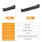 Led Track Light Ceiling Light 110V 220V Rail Lighting Lights 10W/20W Spotes to Ceiling Lighting for Home Kitchen Bedroom