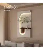Entrance Decoration LED Wall Lamp Green Plant Corridor Hallway Modern Hanging Painting High-end Living Room Create Mural