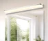 Modern LED vanity light for bathroom mirror, sleek design