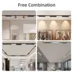 Led Track Light Ceiling Light 110V 220V Rail Lighting Lights 10W/20W Spotes to Ceiling Lighting for Home Kitchen Bedroom