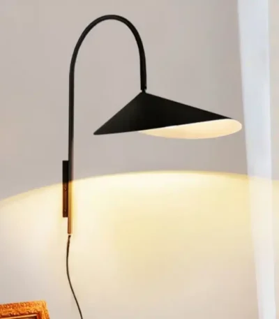 2026 Nordic Style Iron Wall Lamp Minimalist Ins Wall Sconce For Bedroom Headboard Living Room Hallway Entryway Soft Ambient