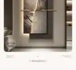 Modern LED Crystal Porcelain Luxury Wall Lamp For Indoor Living Room Corridor Hallway Kitchen Home Decoration Create Mural