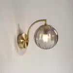 LED Colored Watermelon Glass Wall Lamp Bedroom Bedside Decoration Lamp Living Room Study Lighting