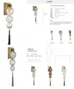 Modern Nordic Glass Wall Lamp All Copper Creative Gourd Lighting Model Room Living Room Dining Room Indoor Lighting Fixtures