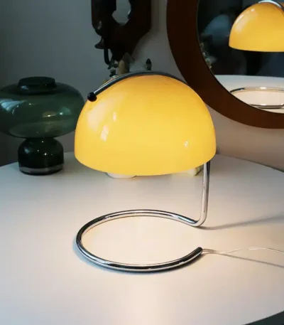 Bauhaus Mushroom Modern Table Lamp For Bedroom Bedside Living Room Nordic LED Creative Desk Lamps Fireless aromatherapy lamp