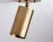 Full Copper Ceiling Lamp Bedroom Bedside Brass Rotating Surface-mounted Spotlight Retro Old Brass Wall Lamp