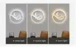 LED Cloud Stars Moon Wall Lamp for Bedroom Bedside Children's Room Kids Creative TV Background Stairway Aisle Pendant Light