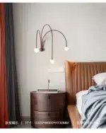 Nordic Designer Led Wall Lamp Modern Living Room Bedroom Glass Light Indoor Light Minimalist Home Decor Fixture Wall – base