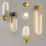 Tinlaibor Minimalist Wall Lamp Modern Designer Creative Study Living Room Bedroom Background CE Wall Light Bedhead