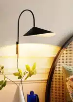 2026 Nordic Style Iron Wall Lamp Minimalist Ins Wall Sconce For Bedroom Headboard Living Room Hallway Entryway Soft Ambient