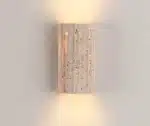 Three-dimensional Natural Stone Wall Lamp For Parlor Bedroom Stairs Corridor Indoor Art Deco Sconce 3000K – top view