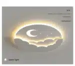 LED Cloud Stars Moon Wall Lamp for Bedroom Bedside Children's Room Kids Creative TV Background Stairway Aisle Pendant Light