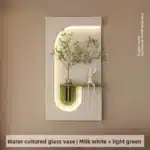 Entrance Decoration LED Wall Lamp Green Plant Corridor Hallway Modern Hanging Painting High-end Living Room Create Mural