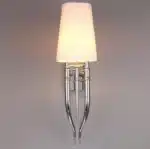 2025 Fabric Wall Lamp Modern Iron Wall Lights Dining Living Room Bedroom Creative Double Head AC85-265V Sconce Light