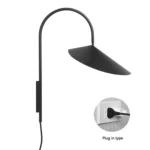 Creative Bedroom Bedside Rotatable Wall Lamp Minimalist Modern Designer Study Living Room Sofa Side Decorative Lighting