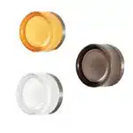 Amber Jelly Sleek LED Wall Lamp - Nordic Energy-efficient Smokey Grey Acrylic Sconce for Corridor Entryway Study – base