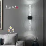 Modern up and down illuminated cylindrical Nordic minimalist creative living room background wall lamp luxurious wall lamp