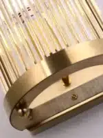 Chinese style minimalist creative glass crystal wall lamp for living room/bedroom/hallway/hotel lobby lighting – top view