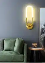 Tinlaibor Minimalist Wall Lamp Modern Designer Creative Study Living Room Bedroom Background CE Wall Light Bedhead – side