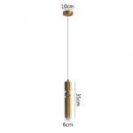 Nordic Led Chandelier Spotlight Pendant Lights Bedside Bedroom Reading Light Home Decor Pendant Lamp For Dining Room Kitchen