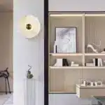 Bedroom Bedside Round Marble Wall Lamp Living Room Sofa Background Dector Hotel Corridor Entrance Cloakroom Led Lighting