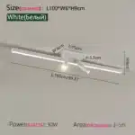 Nordic Led Ceiling Lamp For Living Dining Room Bedroom Closets Kitchen Aisle Strip Track Spotlight Background Lighting