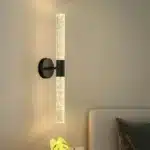 Modern up and down illuminated cylindrical Nordic minimalist creative living room background wall lamp luxurious wall lamp