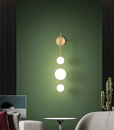 Nordic Designer Led Wall Light for Living Room Bedroom Corridor Modern Simple Golden Wall Lamp Decoration Indoor Lighting