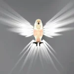 LED Eagle Wall Lamp with Luminous Wings Household Wall Mounted Projection Lamp Ambient Light For Master Bedroom Dining Room