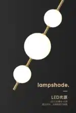 Nordic Designer Led Wall Light for Living Room Bedroom Corridor Modern Simple Golden Wall Lamp Decoration Indoor Lighting