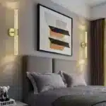 Modern up and down illuminated cylindrical Nordic minimalist creative living room background wall lamp luxurious wall lamp