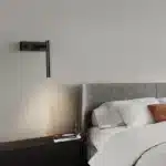 Minimalist Copper Wall Lamp With Rotatable Switch Wall Light Living Room Bedroom Eye Reading Lamp – styled in a modern Wall