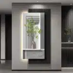 Luxury-Style 2025 New Model Entrance Hall Sensor-Light LED Wall Lamp, Entrance Corridor Passage Green Plant Wall Lamp,
