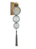 Modern Nordic Glass Wall Lamp All Copper Creative Gourd Lighting Model Room Living Room Dining Room Indoor Lighting Fixtures