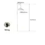 Creative Bedroom Bedside Rotatable Wall Lamp Minimalist Modern Designer Study Living Room Sofa Side Decorative Lighting