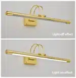 Modern wall lamp for bathroom mirror lighting