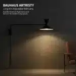 Modern Designer Adjustable Wall lamp Swing Retro Long LED Wall Light Bedroom Bedside Exhibition Hall Background Light